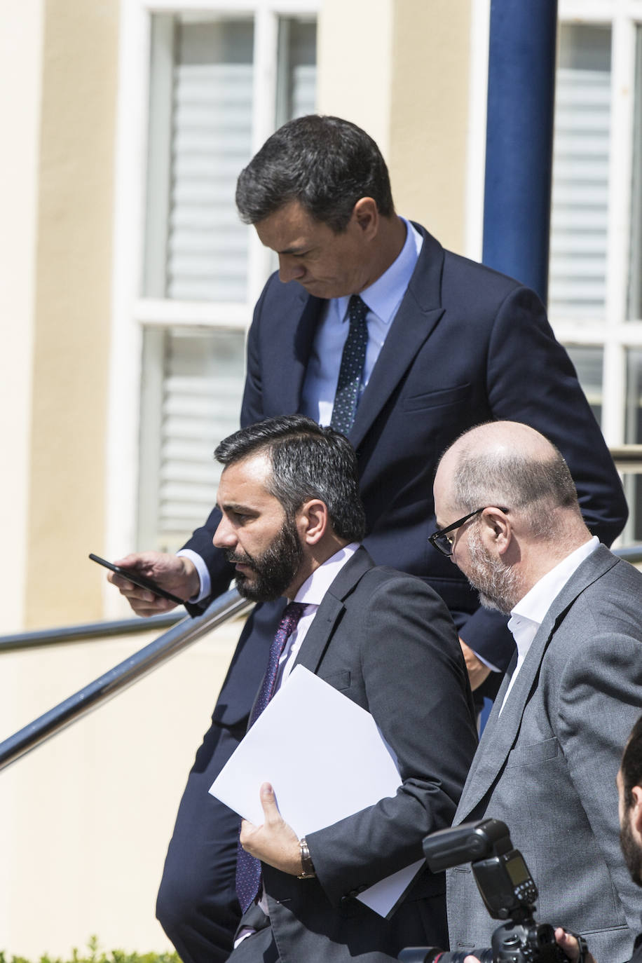 Fotos: Pedro Sánchez, en La Magdalena