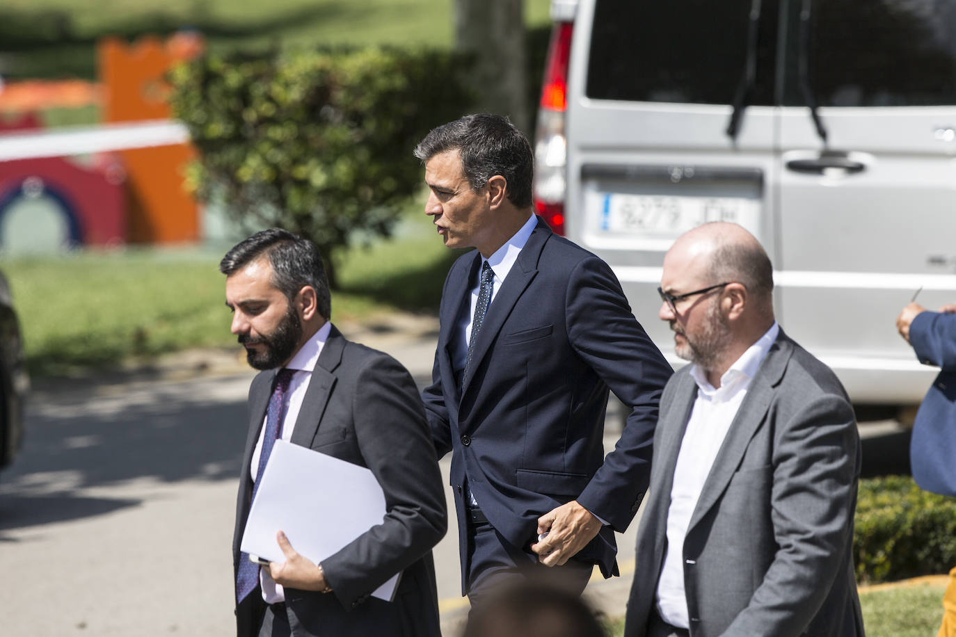 Fotos: Pedro Sánchez, en La Magdalena