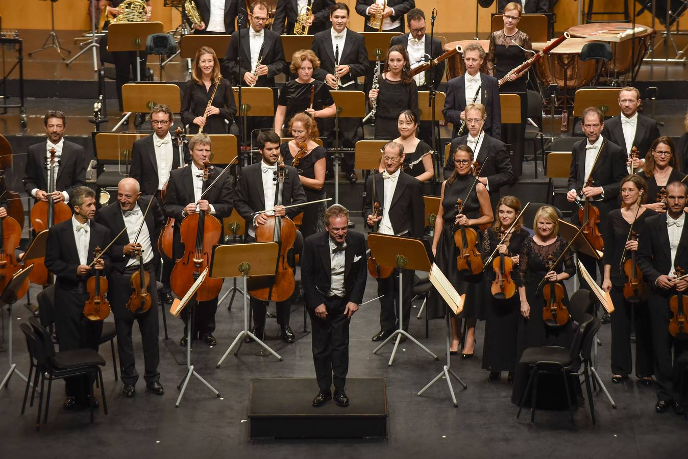 Concierto de clausura del FIS en el Palacio de Festivales. 