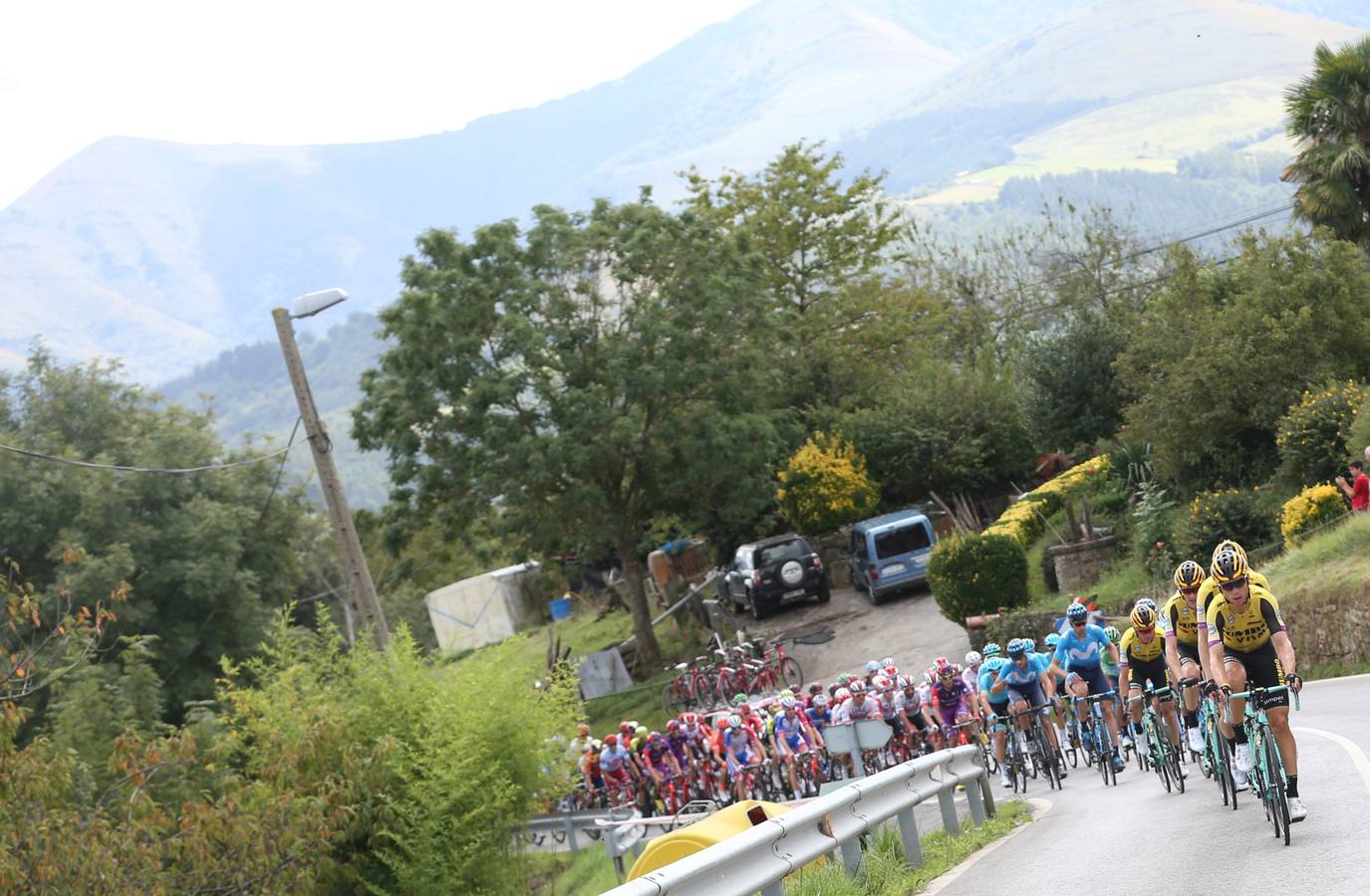 Fotos: Imágenes de la etapa Bilbao-Los Machucos