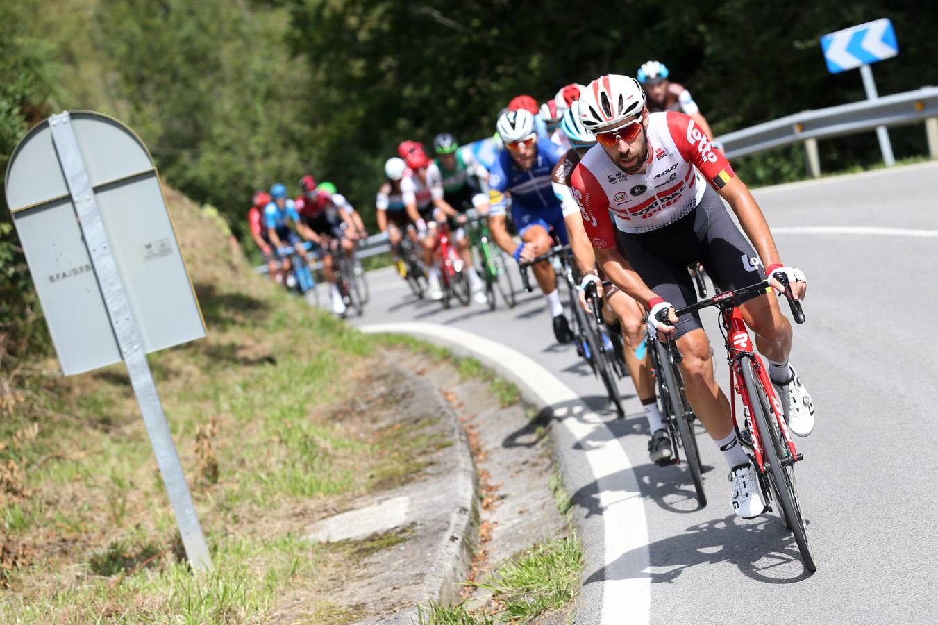 Fotos: Imágenes de la etapa Bilbao-Los Machucos