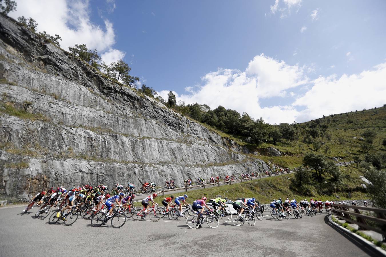 Fotos: Imágenes de la etapa Bilbao-Los Machucos