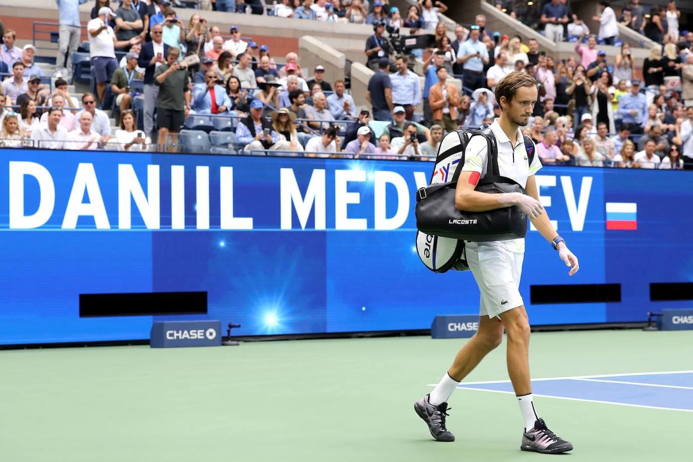 Rafael Nadal y Daniil Medvedev se midieron por el título masculino del US Open en el USTA Billie Jean King National Tennis Center de Nueva York