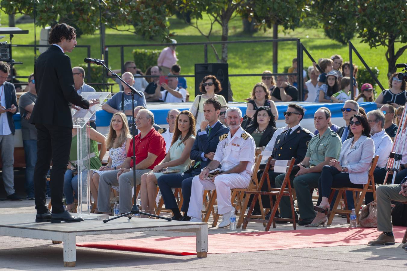 El esfuerzo de la Asociación Amigos del Real Astillero, meses atrás, por poner en valor la historia naval del municipio recogió este sábado sus frutos en el primer acto homenaje al Real Astillero de Guarnizo