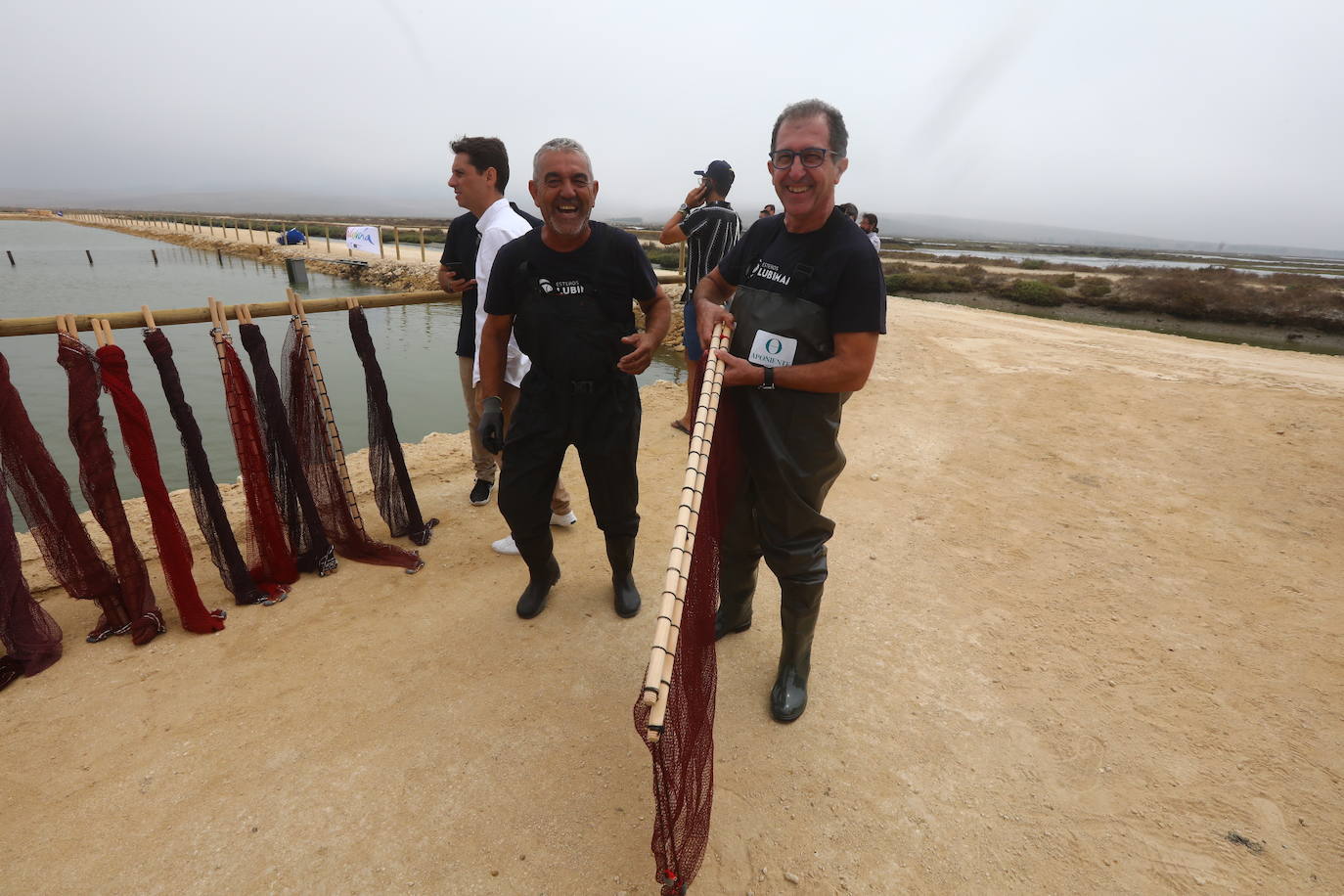 Despesques 2019 ha reunido en los esteros de Lubimar, en Barbate, a más de ochenta cocineros de primer nivel, tanto de España como del extranjero