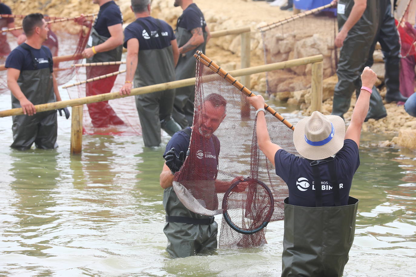 Despesques 2019 ha reunido en los esteros de Lubimar, en Barbate, a más de ochenta cocineros de primer nivel, tanto de España como del extranjero