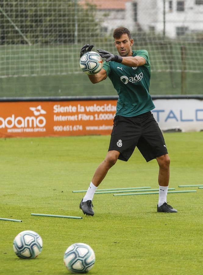 Fotos: El entrenamiento del día después de la victoria ante el Mirandés