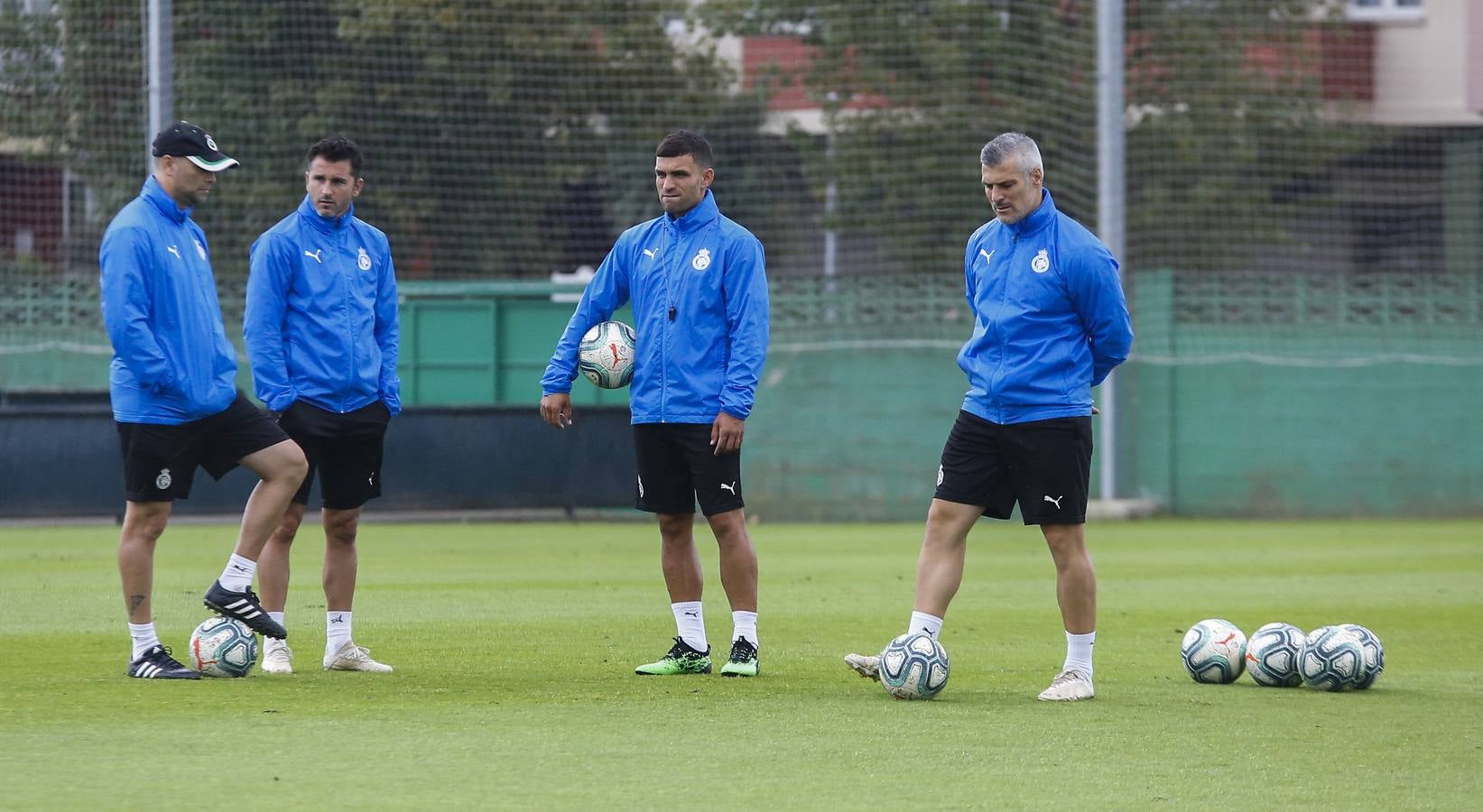 Fotos: El entrenamiento del día después de la victoria ante el Mirandés