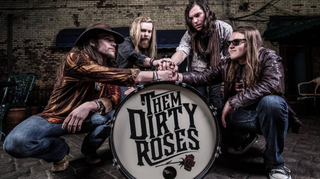 Los americanos Them Dirty Roses actuarán el martes en la carpa instalada en Carriez