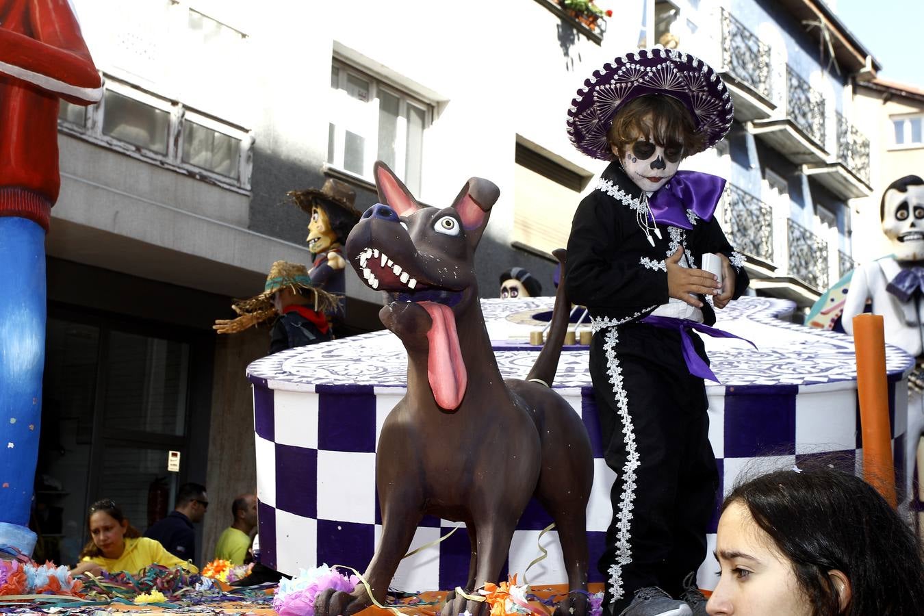 Fotos: Desfile de carrozas en Reinosa