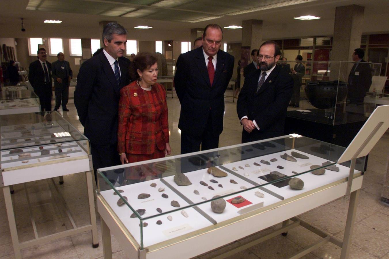 Fotos: La visita de Jacques Chirac a Cantabria en el año 2000