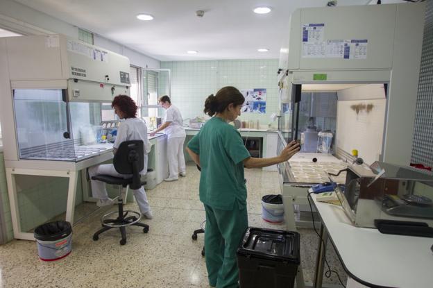 Las instalaciones cuentan con nueve departamentos destinados a microbiología, histología y anatomía patológica, analítica molecular o bromatología. Todas las muestras recibidas se organizan a través de un número de localizador para garantizar la confidencialidad durante el proceso de análisis. 