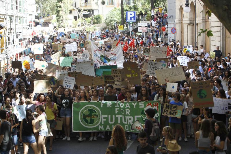 Fotos: Los estudiantes se revuelven contra el cambio climático