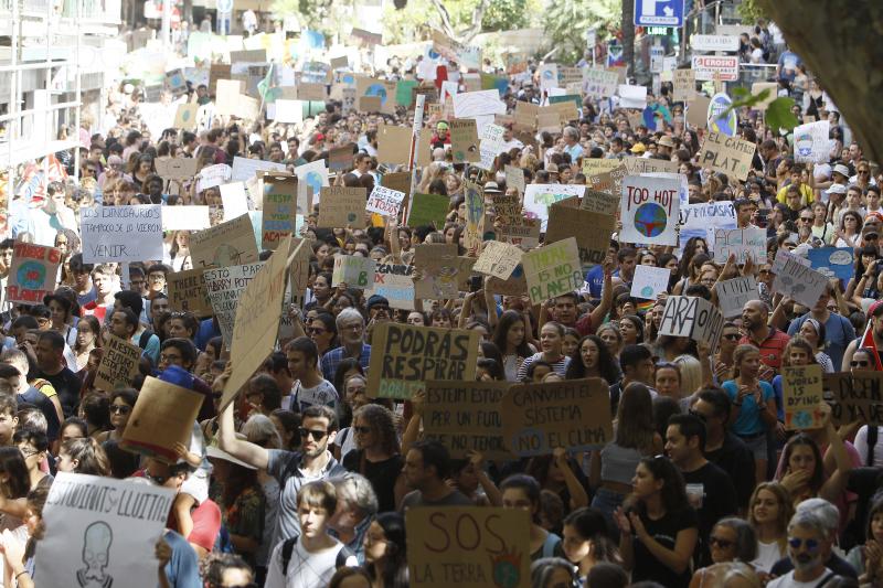 Fotos: Los estudiantes se revuelven contra el cambio climático