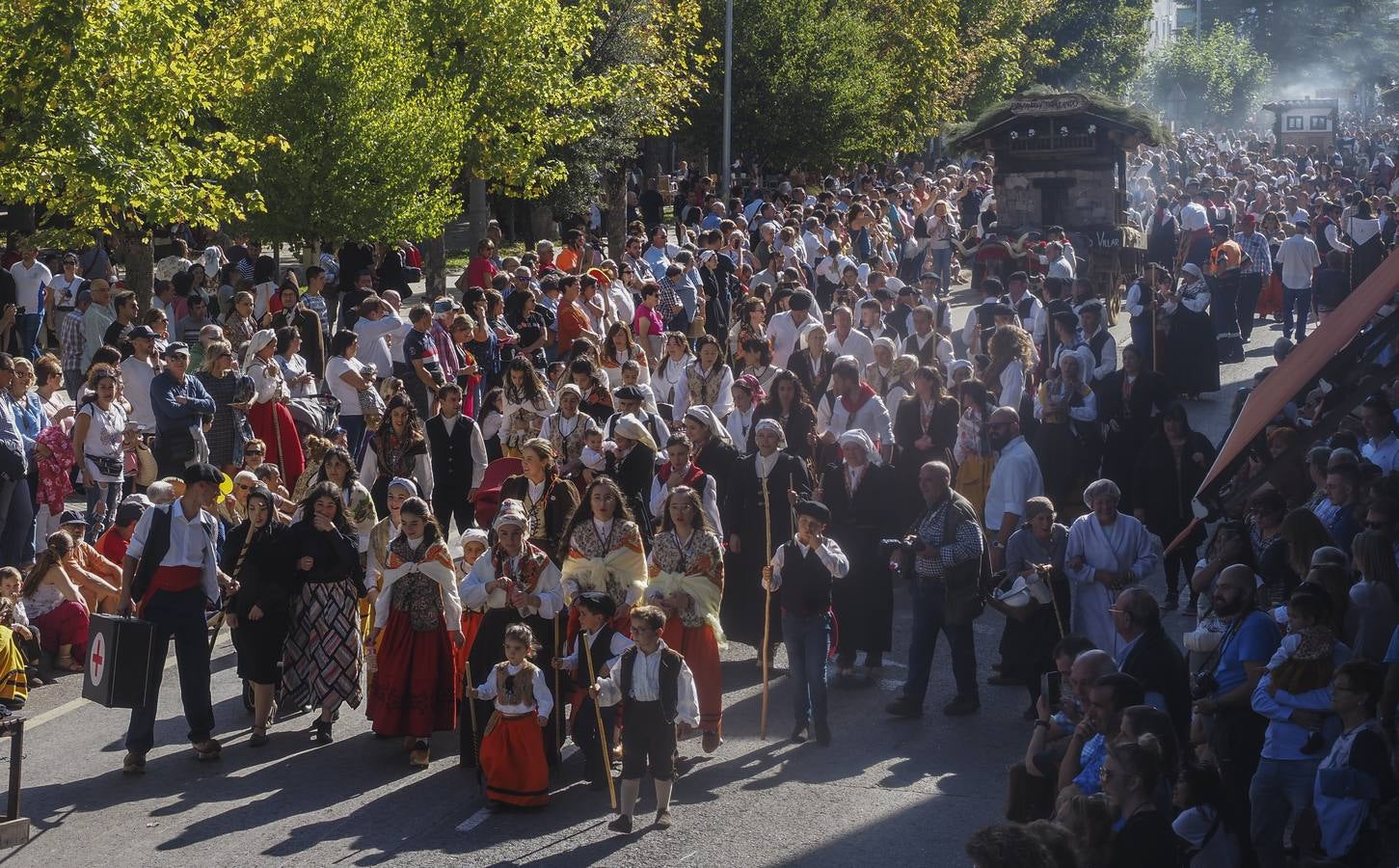 Fotos: Quince carretas y diez agrupaciones folclóricas participarán hoy en el Día de Campoo