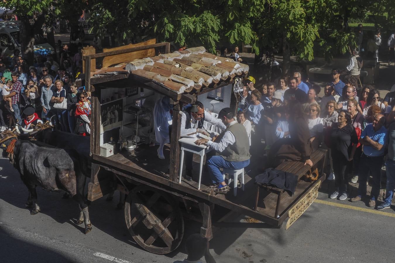 Fotos: Quince carretas y diez agrupaciones folclóricas participarán hoy en el Día de Campoo