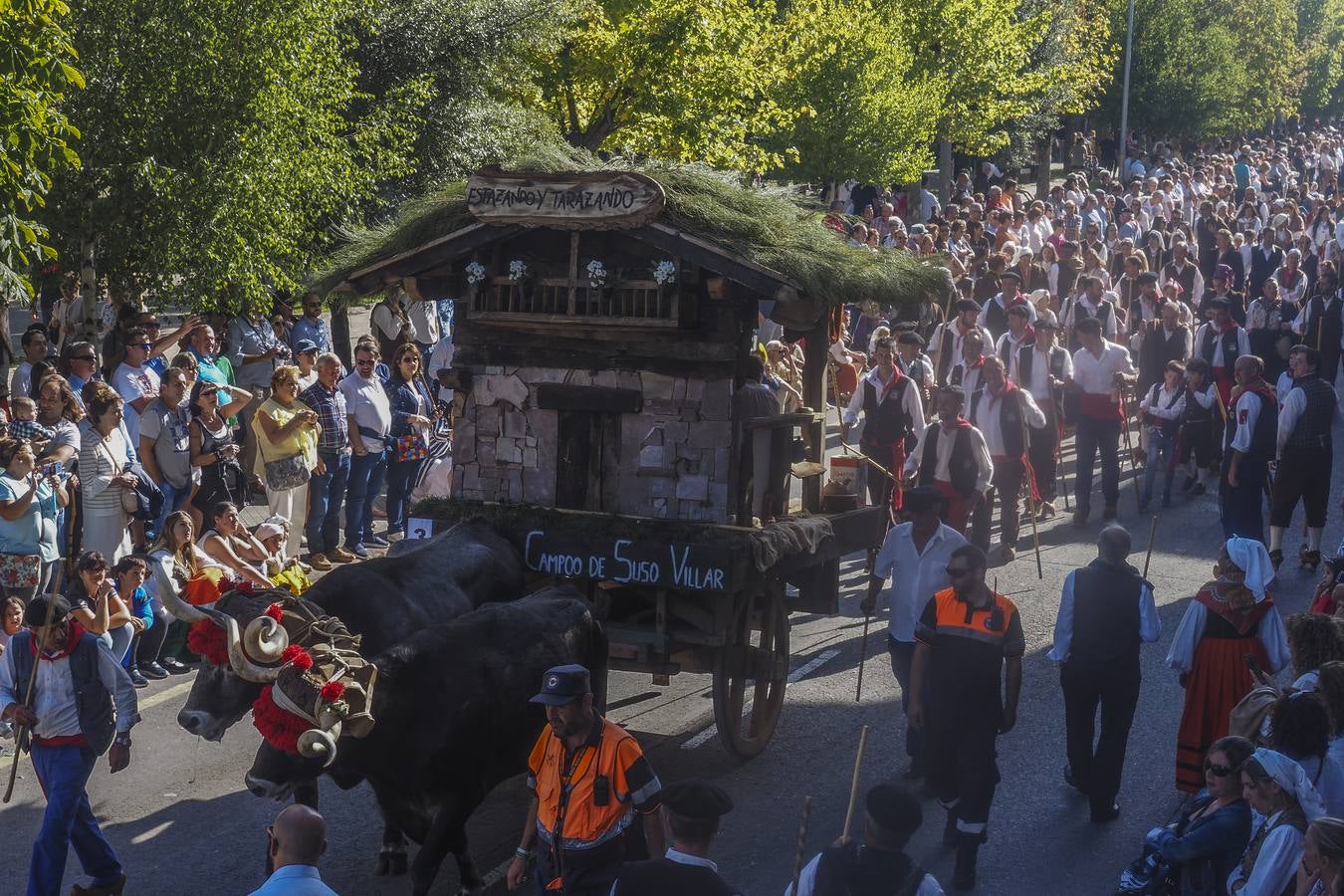 Fotos: Quince carretas y diez agrupaciones folclóricas participarán hoy en el Día de Campoo