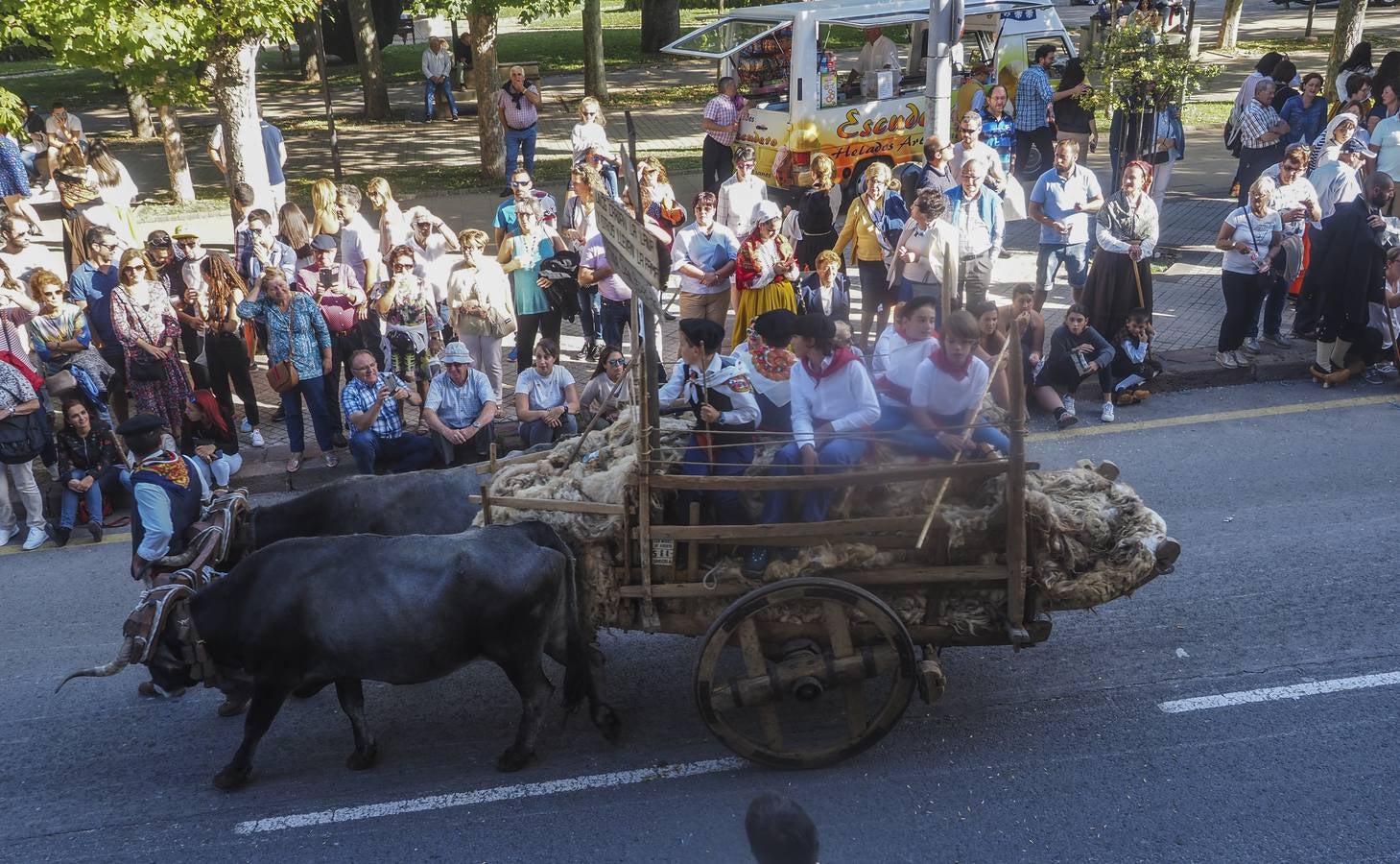 Fotos: Quince carretas y diez agrupaciones folclóricas participarán hoy en el Día de Campoo