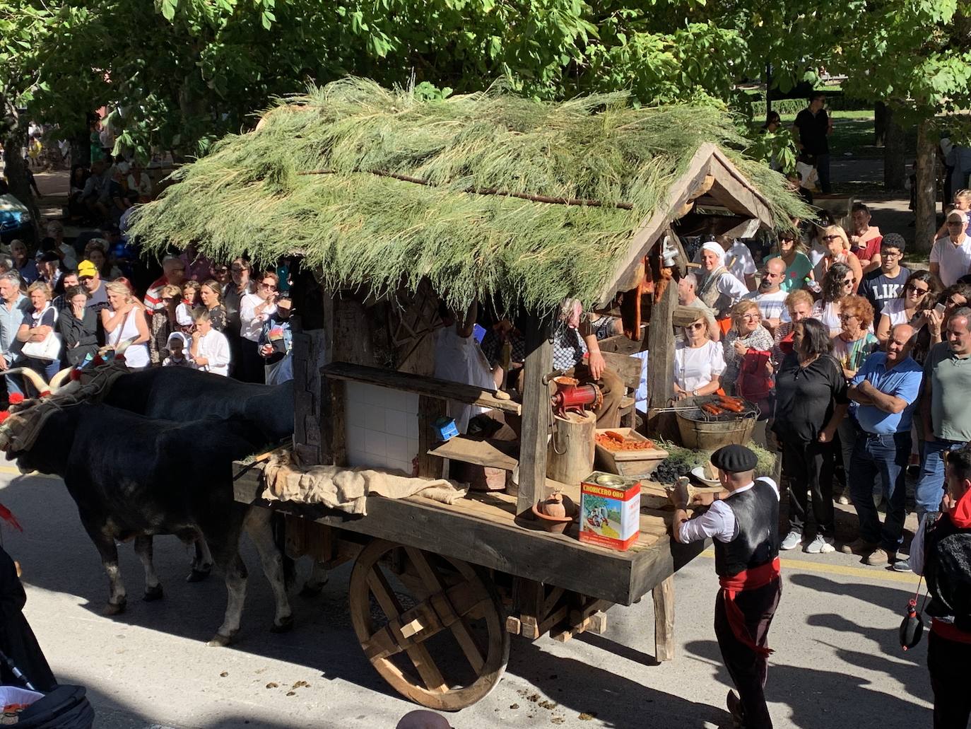 Fotos: Quince carretas y diez agrupaciones folclóricas participarán hoy en el Día de Campoo