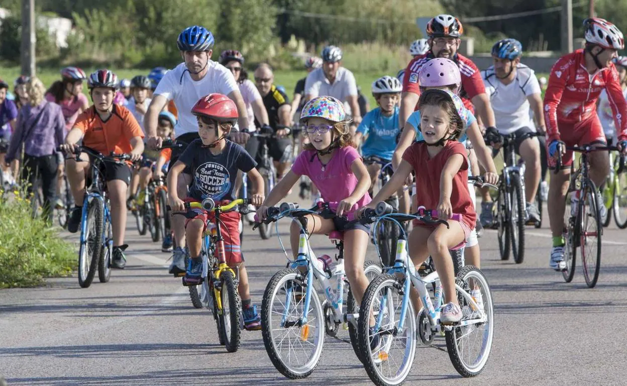 Una edición del Día de la Bicicleta de Camargo.