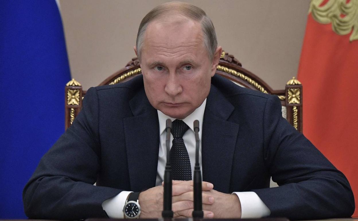 Vladímir Putin, en la Semana Rusa de la Enegía.