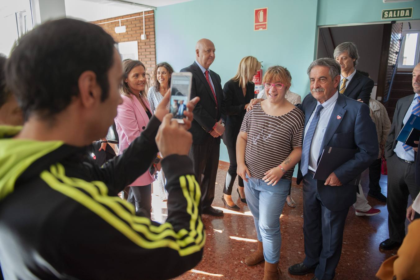 Un momento de la entrega de premios en la que Nadal da las gracias a través de un vídeo.