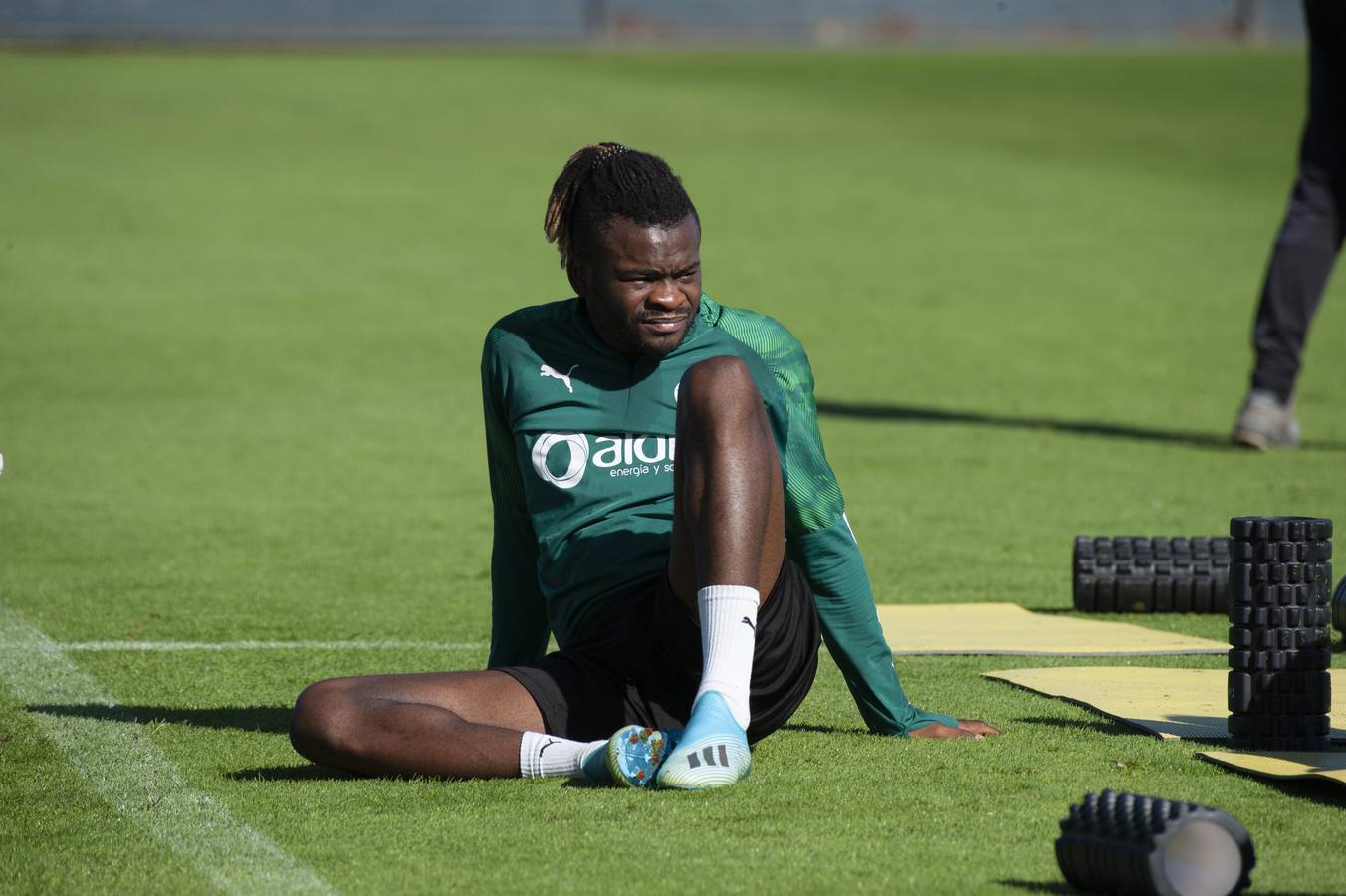 Fotos: El Racing prepara el partido ante el Girona