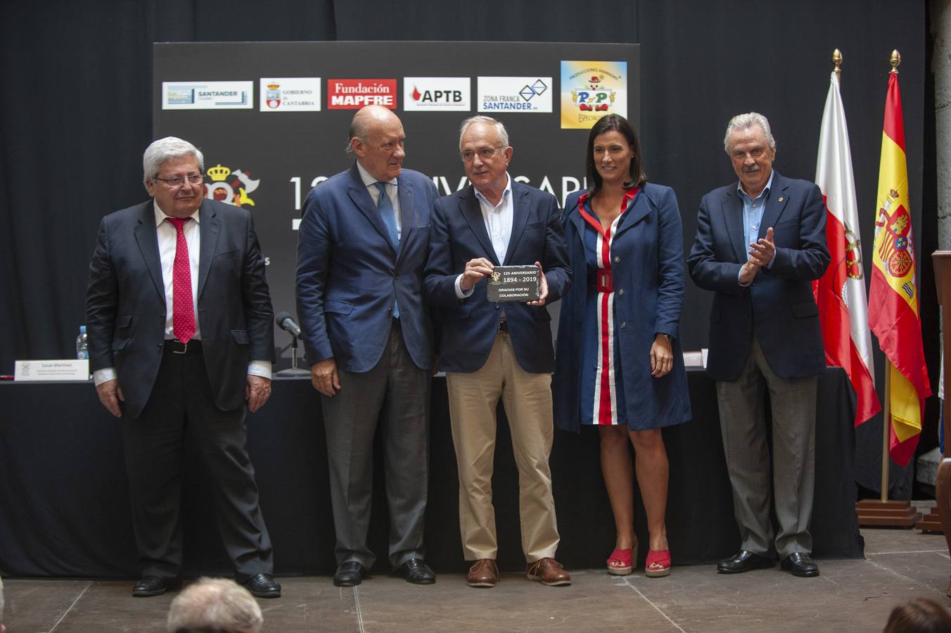 Fotos: El Real Cuerpo de Bomberos Voluntarios de Santander celebra su 125 aniversario