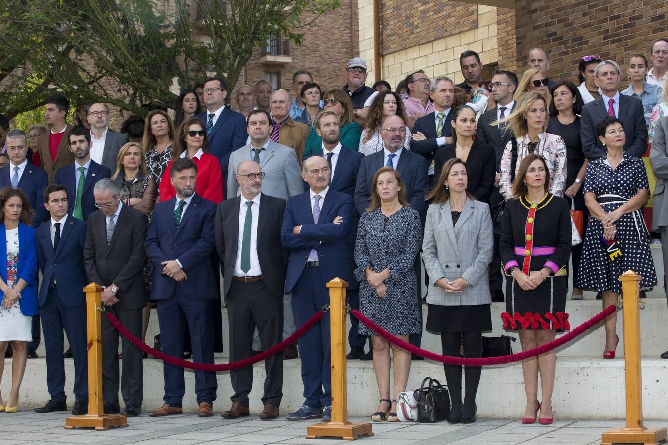 Fotos: Imágenes del acto de celebración del Día de la Guardia Civil en el cuartel de Campogiro