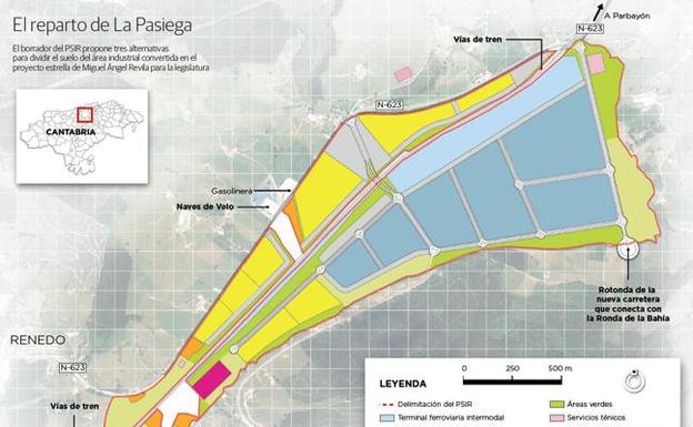 Piélagos aplaude que el borrador del PSIR de La Pasiega no afecte a una zona de viviendas