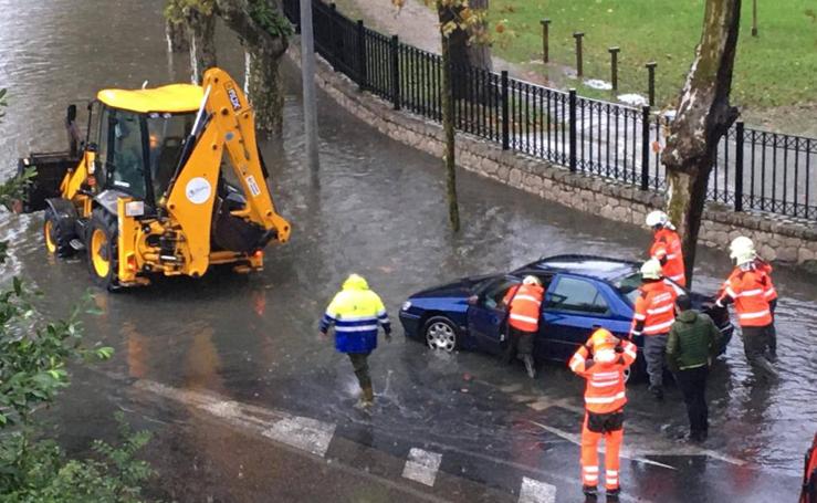 Imágenes del paso de la gota fría por Cantabria