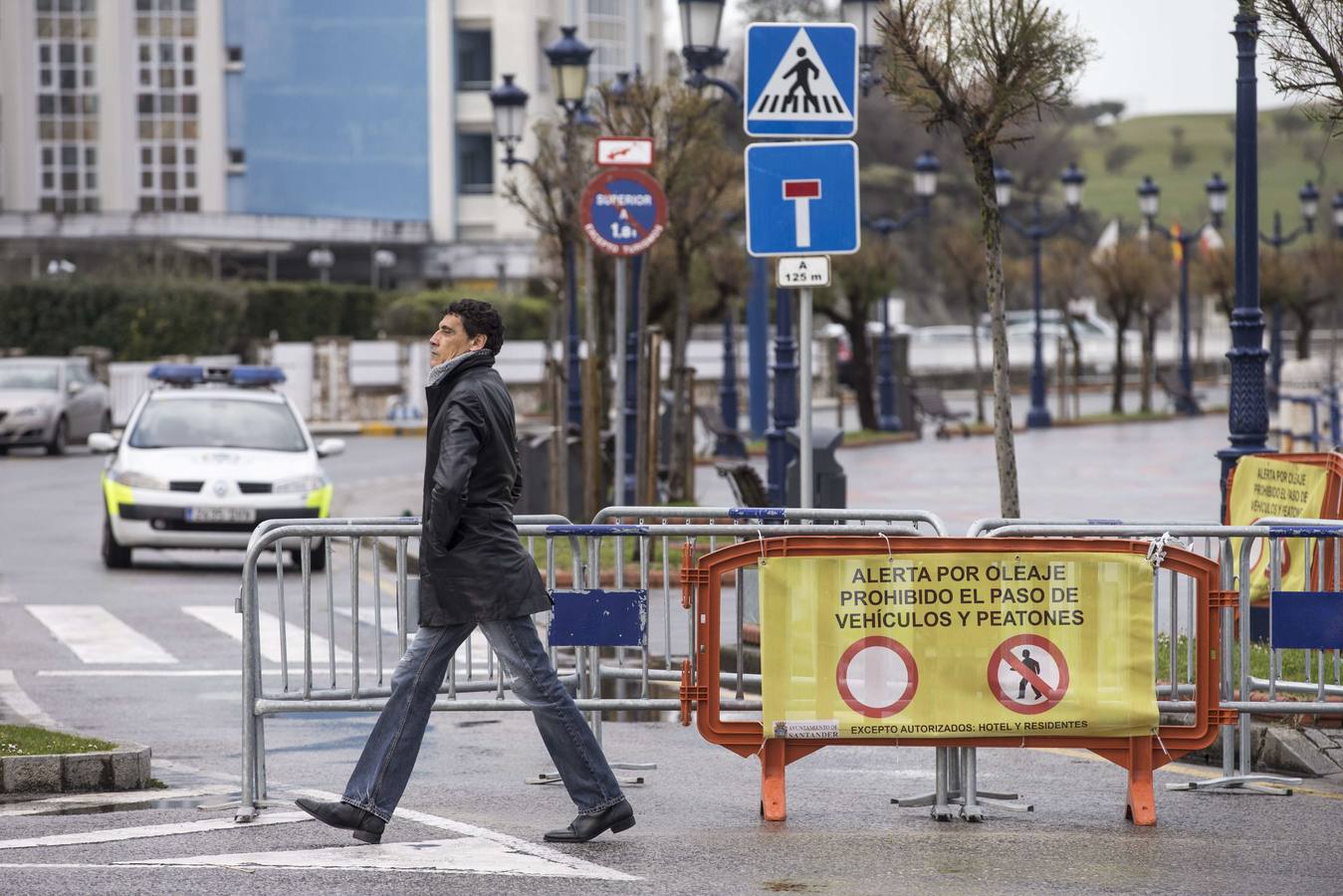 Santander activa el dispositivo preventivo ante la llegada de un nuevo temporal marítimo