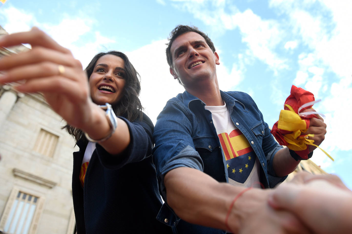 Con Inés Arrimadas, uno de sus grandes apoyos en Ciudadanos