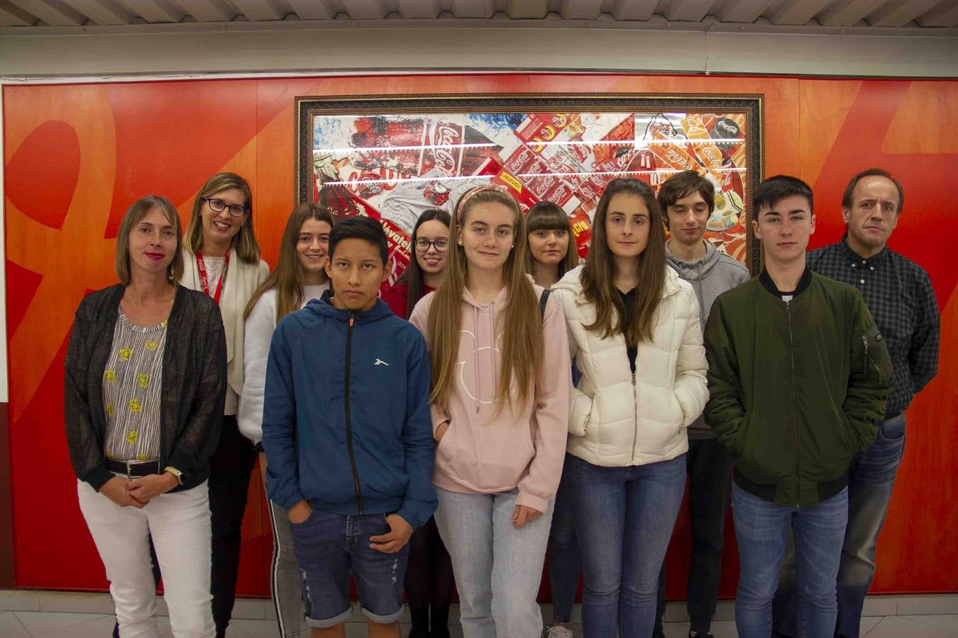 Fotos: Visita del colegio La Granja a Coca-Cola, su mentor de STARTinnova