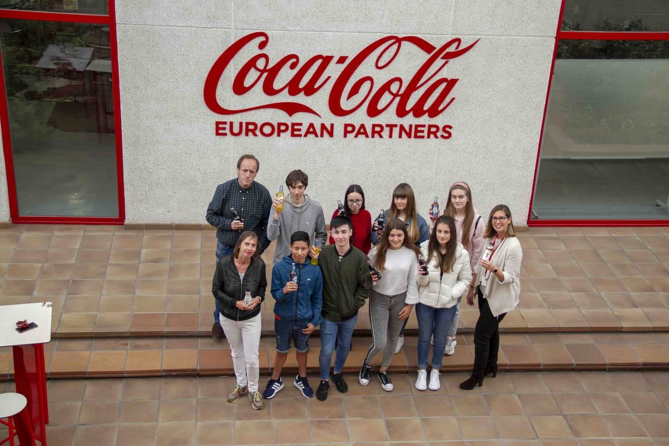 Fotos: Visita del colegio La Granja a Coca-Cola, su mentor de STARTinnova