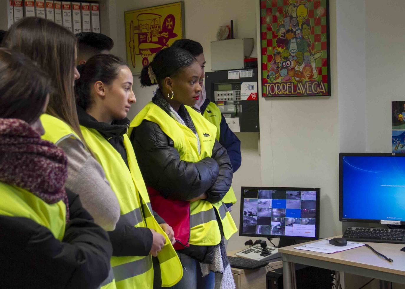 Fotos: Visita de IES Las Llamas a Grupo GOF