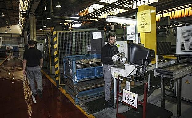 Factoría de Nissan en la localidad cántabra de Los Corrales de Buelna. 