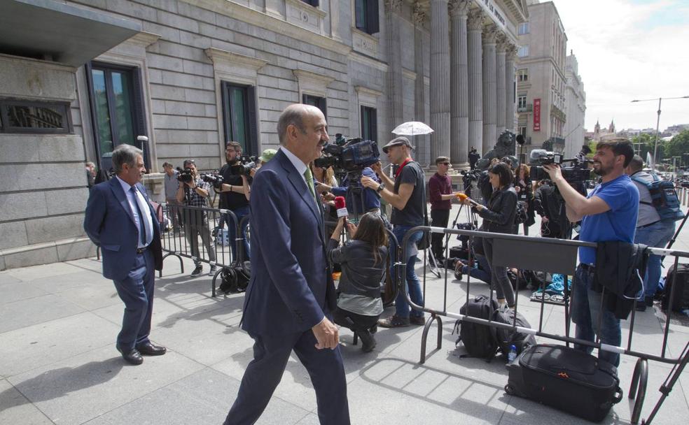 El regionalista José María Mazón el pasado mayo en el Congreso de los diputados.