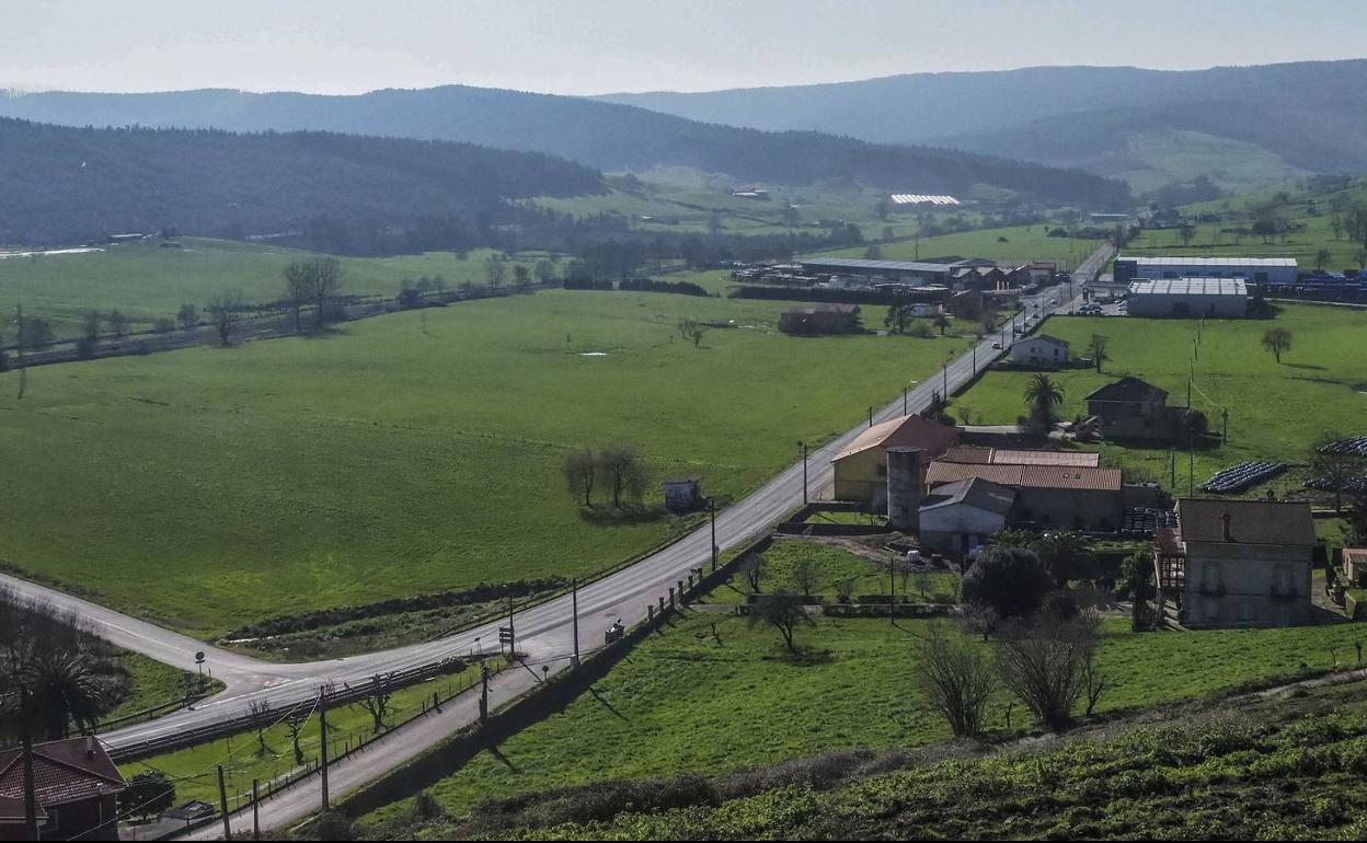 Vista del Llano de La Pasiega.