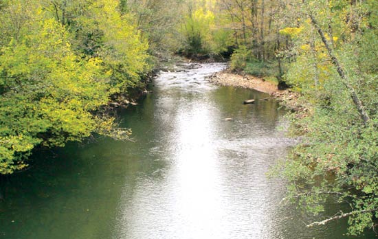 Río Ebro, a su paso por Aldea de Ebro.