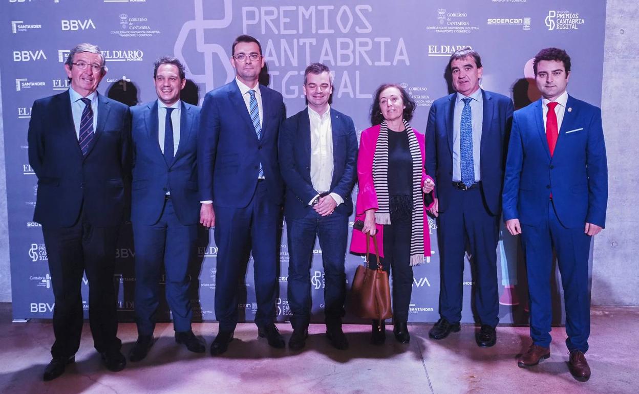 Asistentes a la entrega de premios.