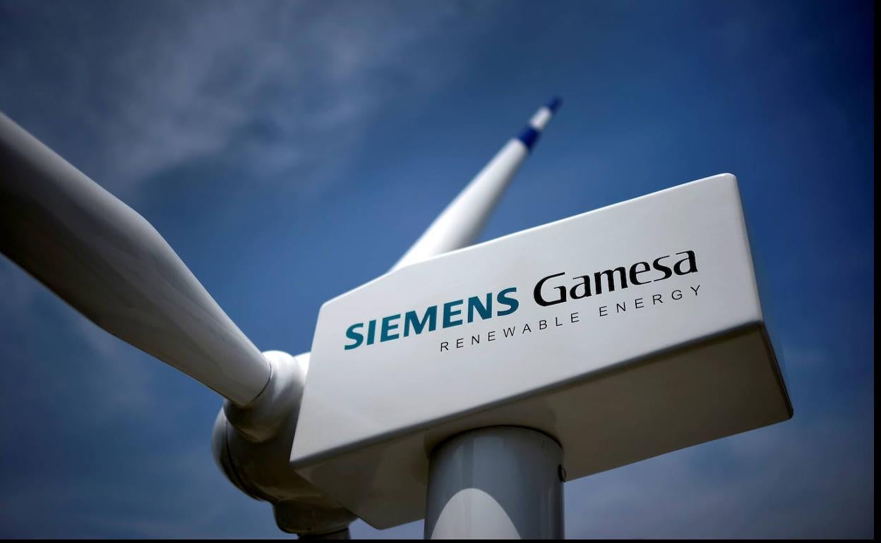 Aerogenerador de Siemens Gamesa. 