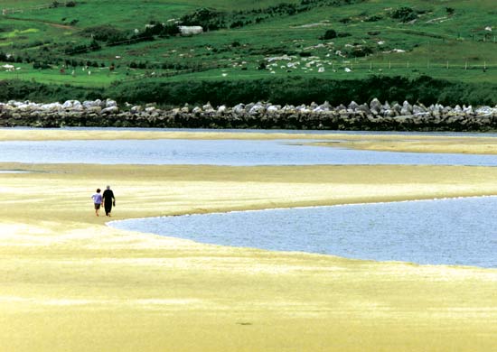 Playa de Usil, en Mogro.