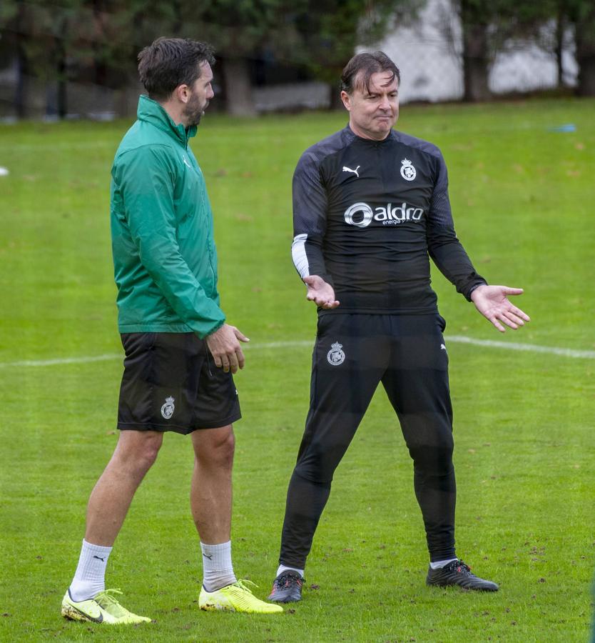 Fotos: El Racing, con la mirada puesta en Elche