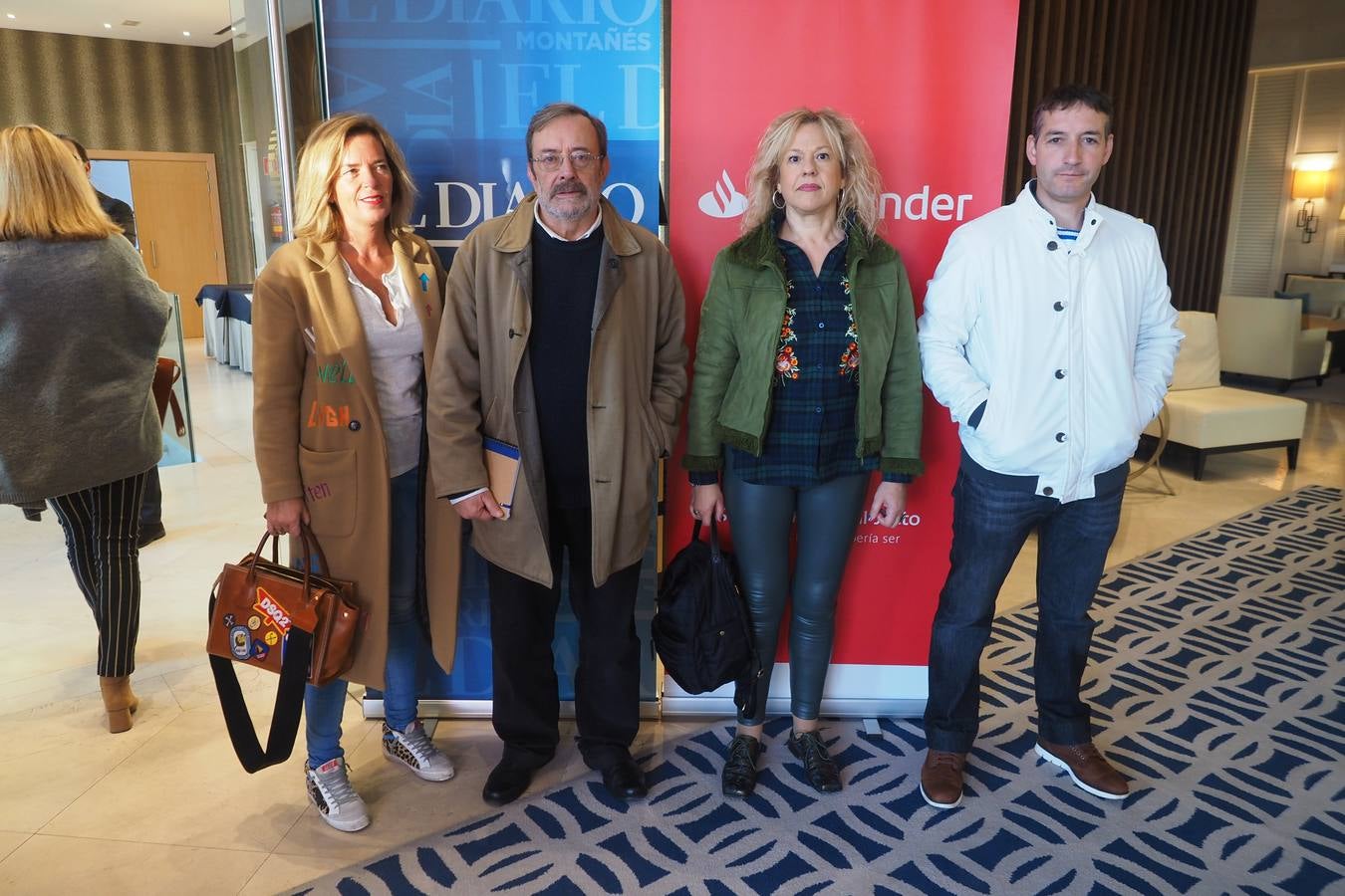 Carmen López, Juanjo Paredes, María José Fernández y Heraclio Gómez.