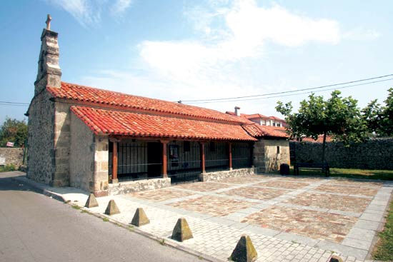 Exterior de la ermita de Sancibrián.