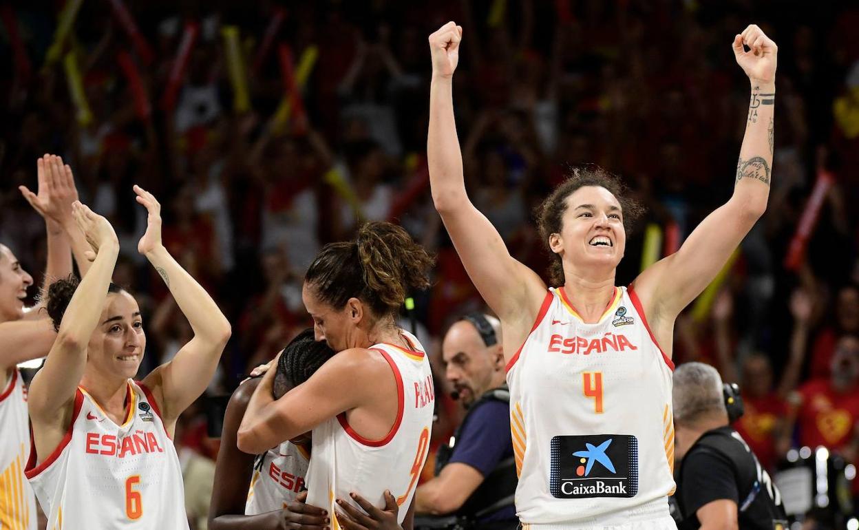 Nicholls se proclamó este año campeona del Eurobasket con la selección española.