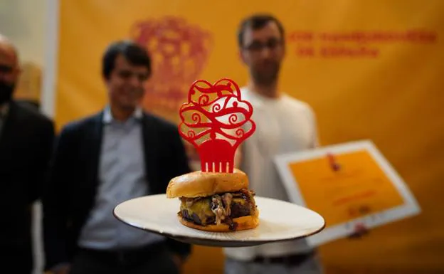 La hamburguesa ganadora es la del Juancho's BBQ de Madrid.