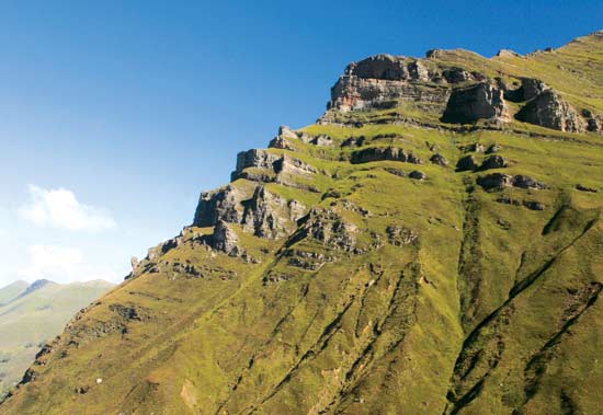 Cresta en el valle de Miera.