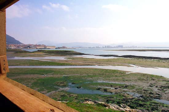 Marismas de Santoña, espacio protegido por el Convenio Internacional Ramsar desde 1994.